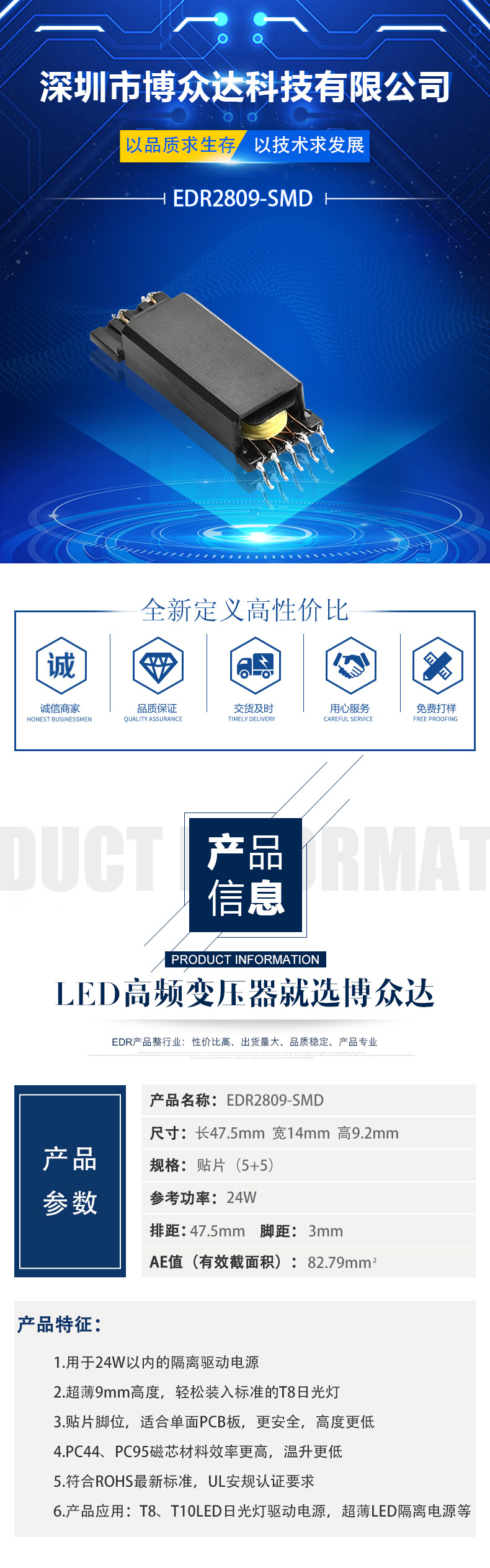 EDR2809-SMD(5+5)(圖1)